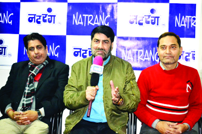 Balwant Thakur addressing a press conference at Jammu on Tuesday. Balwant Thakur addressing a press conference at Jammu on Tuesday.