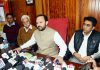IkkJutt Jammu Chairman, Ankur Sharma addressing a press conference at Jammu on Thursday. -Excelsior/Rakesh