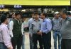 CEO, J&K ERA, Dr Raghav Langer, interacting with staff and other officials at multi-level car parking facility at Super Bazaar, Jammu.