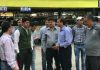 CEO, J&K ERA, Dr Raghav Langer, interacting with staff and other officials at multi-level car parking facility at Super Bazaar, Jammu.