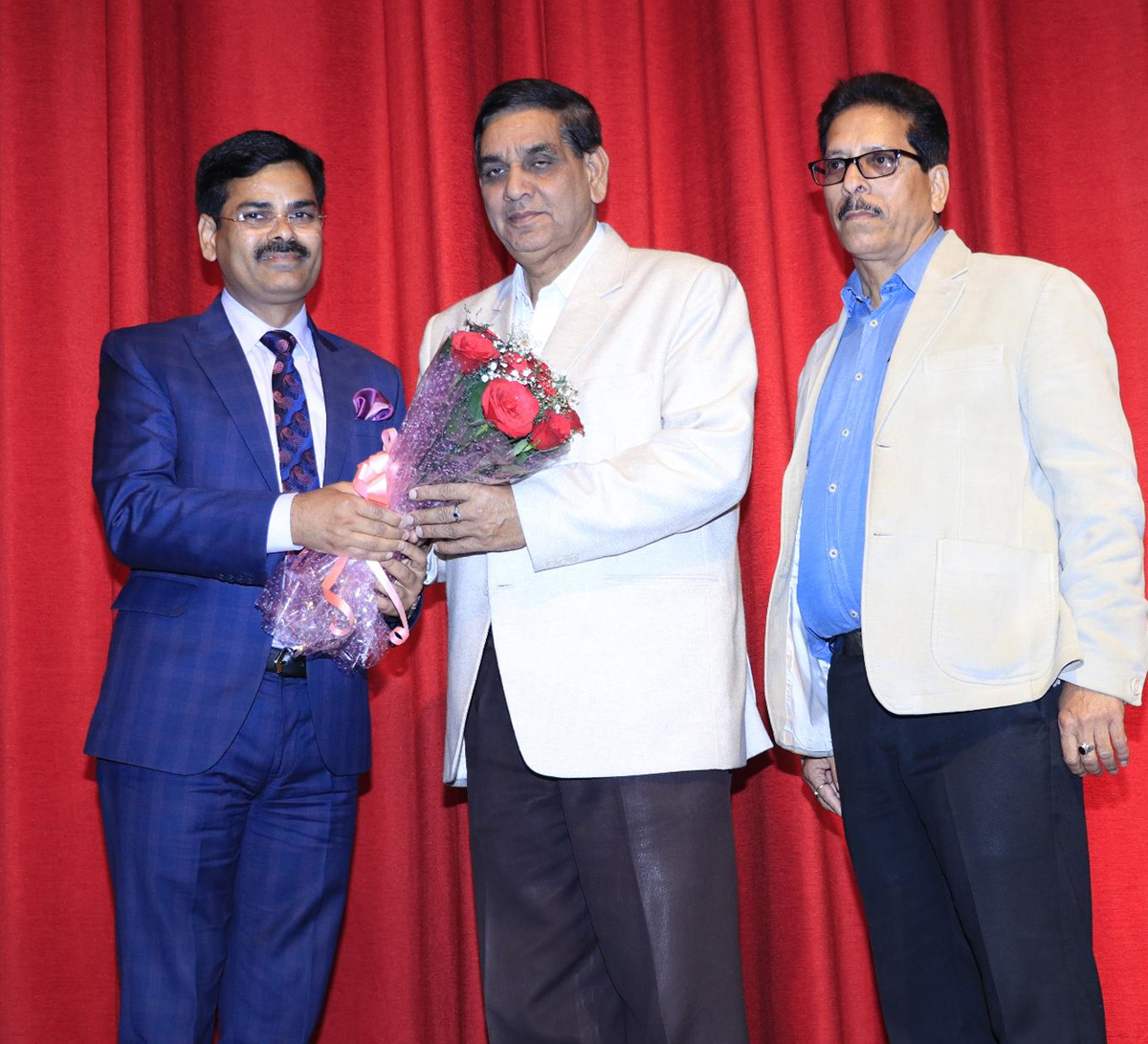 Bouquet presentation during Annual Day celebration by Sanfort Preschool chain in Jammu. Bouquet presentation during Annual Day celebration by Sanfort Preschool chain in Jammu.