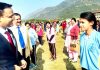 DDC Reasi inaugurating sports event at Katra on Thursday.