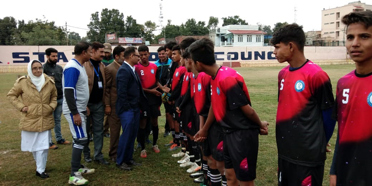 DYSS officials interacting with players at Mini Stadium Parade. DYSS officials interacting with players at Mini Stadium Parade.