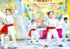 Children performing dance while celebrating Annual Day at Roots-The Montessori House in Jammu.