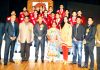 Chief guest and other dignitaries posing for a group photograph during Annual Function at KC Public School in Jammu. -Excelsior/Rakesh