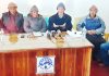 Representatives of HBCA addressing media persons in Leh on Sunday. — Excelsior/Morup Stazin
