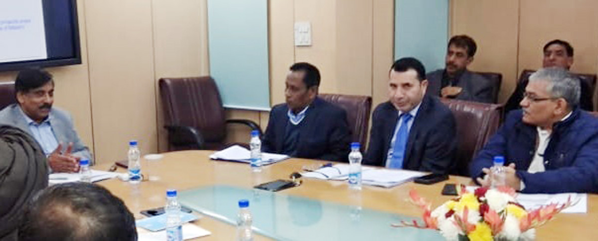 Secretary PHE Farooq Shah attending meeting of Union Secretary. Secretary PHE Farooq Shah attending meeting of Union Secretary.