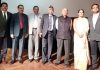 Maj Gen G D Bakshi and others at the launch of documentary “Sentinels of Snow: The Battle of Rezang-La” at New Delhi.