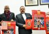 Union Minister Dr Jitendra Singh releasing the 2019 Northeast Wall Calendar and Table Calendar, at New Delhi on Friday.