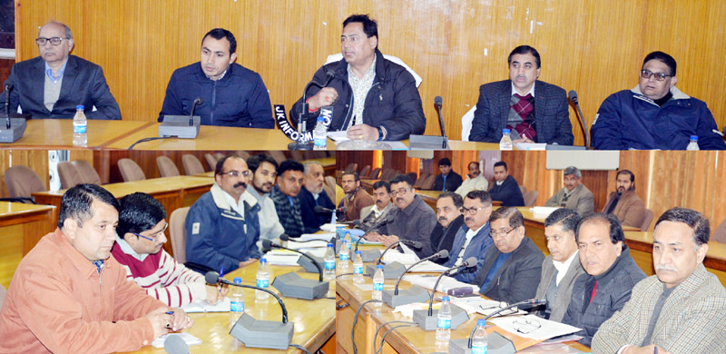 Deputy Commissioner Ramesh Kumar chairing a meeting in Jammu on Thursday. Deputy Commissioner Ramesh Kumar chairing a meeting in Jammu on Thursday.