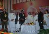 B B Vyas, Advisor to Governor and other administrators during a programme organized by Brahmakumaris at Jammu.