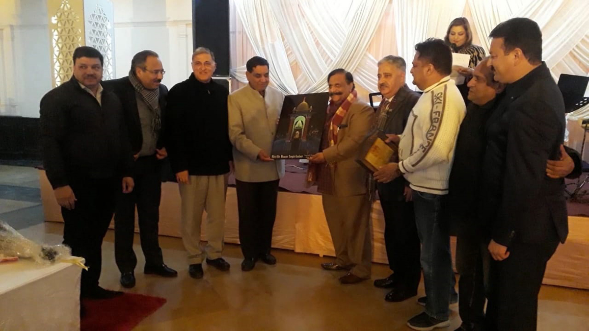 J&K Civil Society felicitating Jammu Municipal Corporation Mayor and others at a function on Saturday. J&K Civil Society felicitating Jammu Municipal Corporation Mayor and others at a function on Saturday.