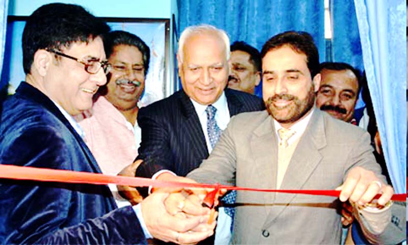 Director Information inaugurating Pir Panchal Newsline portal on Tuesday. Director Information inaugurating Pir Panchal Newsline portal on Tuesday.