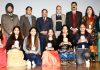 Students and staff of SMVD College of Nursing posting for a group photograph.