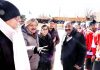 Chief Secretary, BVR Subrahmanyam during inauguration of National Ice Hockey Championship in Leh.