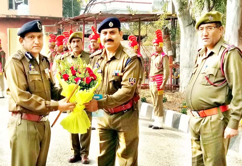 V K Singh taking charge as Director Fire & Emergency Services. V K Singh taking charge as Director Fire & Emergency Services.