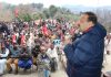 National Conference Provincial President Devender Singh Rana addressing party workers in Bhalwal on Wednesday.