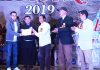 Sonam Wangchuk and others during a function at Chandigarh. —Excelsior/Morup Stanzin