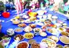People of Kargil celebrating Mamani, the seasonal Ethnic Food Festival on Friday. -Excelsior/ Basharat Ladakhi