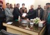 A delegation meeting Jeet Lal Gupta, Chairman of State Commission for Backward Classes at Jammu on Thursday.