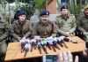 SSP Jammu Tejinder Singh interacting with media persons at Jammu on Tuesday. —Excelsior/Rakesh