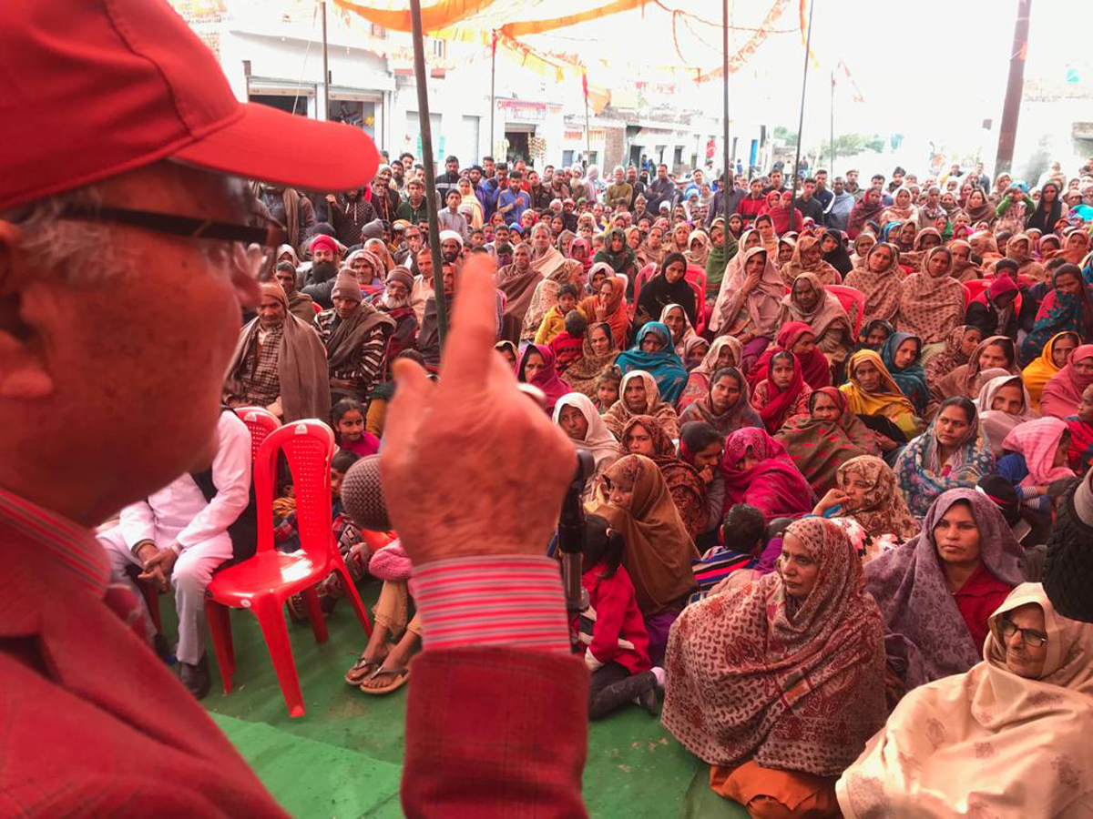 Dr Mustafa Kamaal, NC additional general secretary, addressing a public meeting in Kathua district. Dr Mustafa Kamaal, NC additional general secretary, addressing a public meeting in Kathua district.