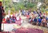 MLC, Balbir Singh addressing party meeting at Billawar on Thursday.