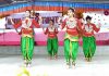 Children presenting cultural item during Annual Day.