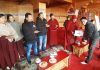 Participating students and elders receiving certificates at Leh. — Excelsior/Morup Stanzin
