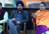 BJP State president Ravinder Raina addressing a meeting at BJP Headquarters, Trikuta Nagar on Saturday.