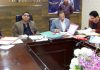 Mayor, Chander Mohan Gupta, presiding over a meeting of BOCA on Saturday.