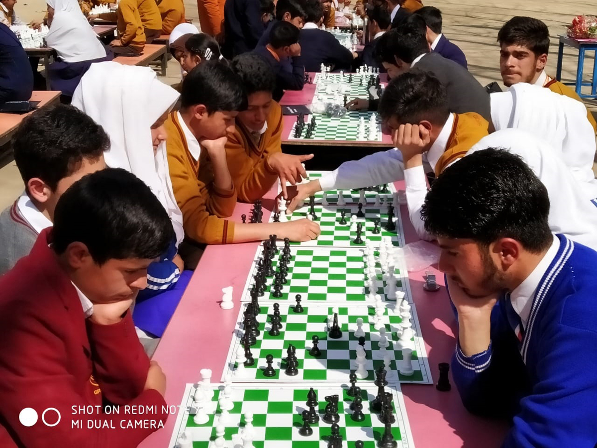 Players in action on the inaugural day of the mega Chess Festival in Valley. Players in action on the inaugural day of the mega Chess Festival in Valley.