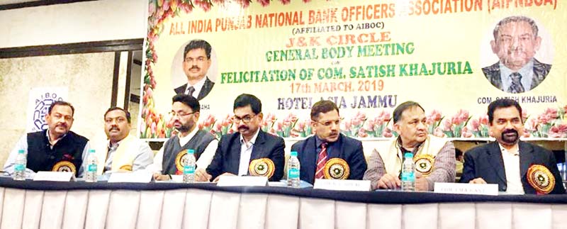 Representatives of AIPNBOA during general body meeting of the Association at Jammu. Representatives of AIPNBOA during general body meeting of the Association at Jammu.