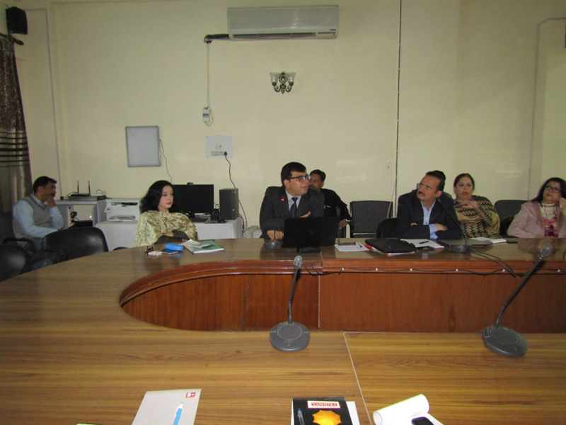 GMC faculty reviewing syllabus for MBBS students in Jammu on Tuesday. GMC faculty reviewing syllabus for MBBS students in Jammu on Tuesday.