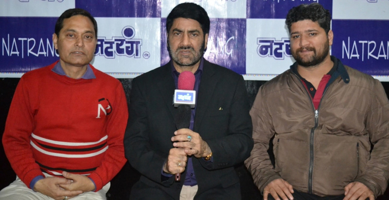 Natrang Director, Balwant Thakur addressing a press conference at Jammu on Saturday. Natrang Director, Balwant Thakur addressing a press conference at Jammu on Saturday.