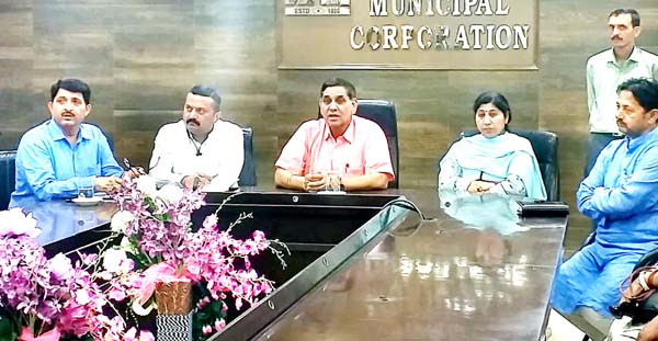 JMC Mayor chairing a meeting on Tuesday. JMC Mayor chairing a meeting on Tuesday.