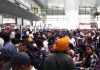 Thousands passengers were stranded at Delhi Airport.
