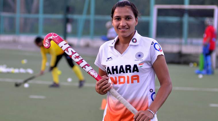 Rani Rampal of Indian Women Hockey Team