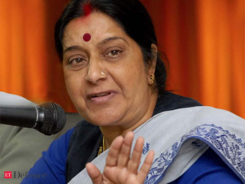 Swaraj meets Afghan High Peace Council secy, discusses peace process
