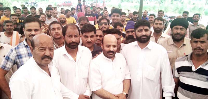 Former Minister, Bali Bhagat during a meeting at Barn on Monday. Former Minister, Bali Bhagat during a meeting at Barn on Monday.