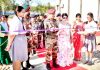 A new Sports Complex being inaugurated by GOC White Knight Corps, Lt General Paramjit Singh AVSM, SM at APS Nagrota in Jammu.