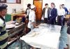 Advisor Vijay Kumar inspecting TRC Kitchen on Friday.