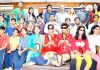 Winners of dance and song competition organised by ‘Nirvana Academy’ posing for a group photograph at Jammu on Tuesday.