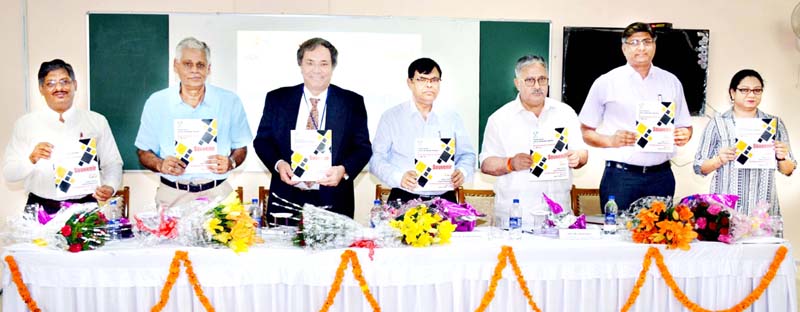 Guests releasing souvenir of international conference at SMVDU during inaugural ceremony on Friday. Guests releasing souvenir of international conference at SMVDU during inaugural ceremony on Friday.
