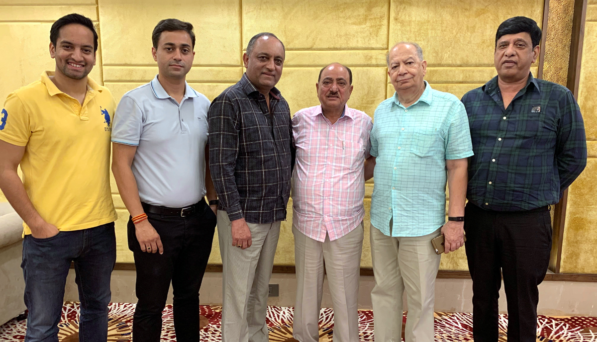 JHRBA office bearers posing for a group photograph after a meeting in Jammu. JHRBA office bearers posing for a group photograph after a meeting in Jammu.