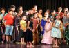 A scene from the play ‘Badi Shararat Karte Thhey’ staged at Jammu on Sunday.