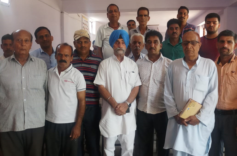 JKSAC members posing for a photograph at Jammu. JKSAC members posing for a photograph at Jammu.