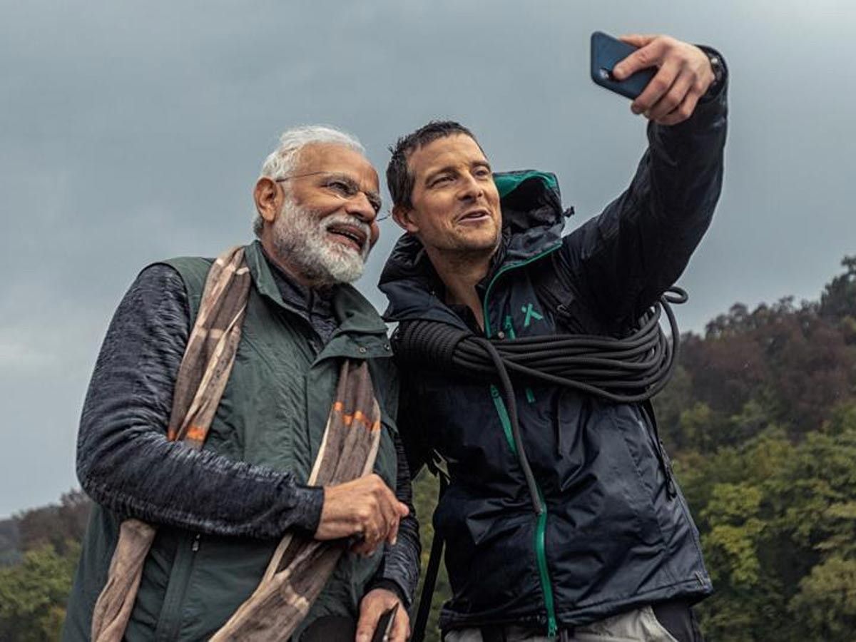 modi bear grylls