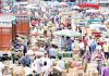Heavy rush at Narwal Mandi in Jammu on Thursday. -Excelsior/Rakesh