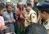DGP Dilbag Singh interacting with locals during his visit to South Kashmir Districts.